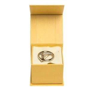 Fendi Silver Tone Pin Brooch NWT 100% Authentic